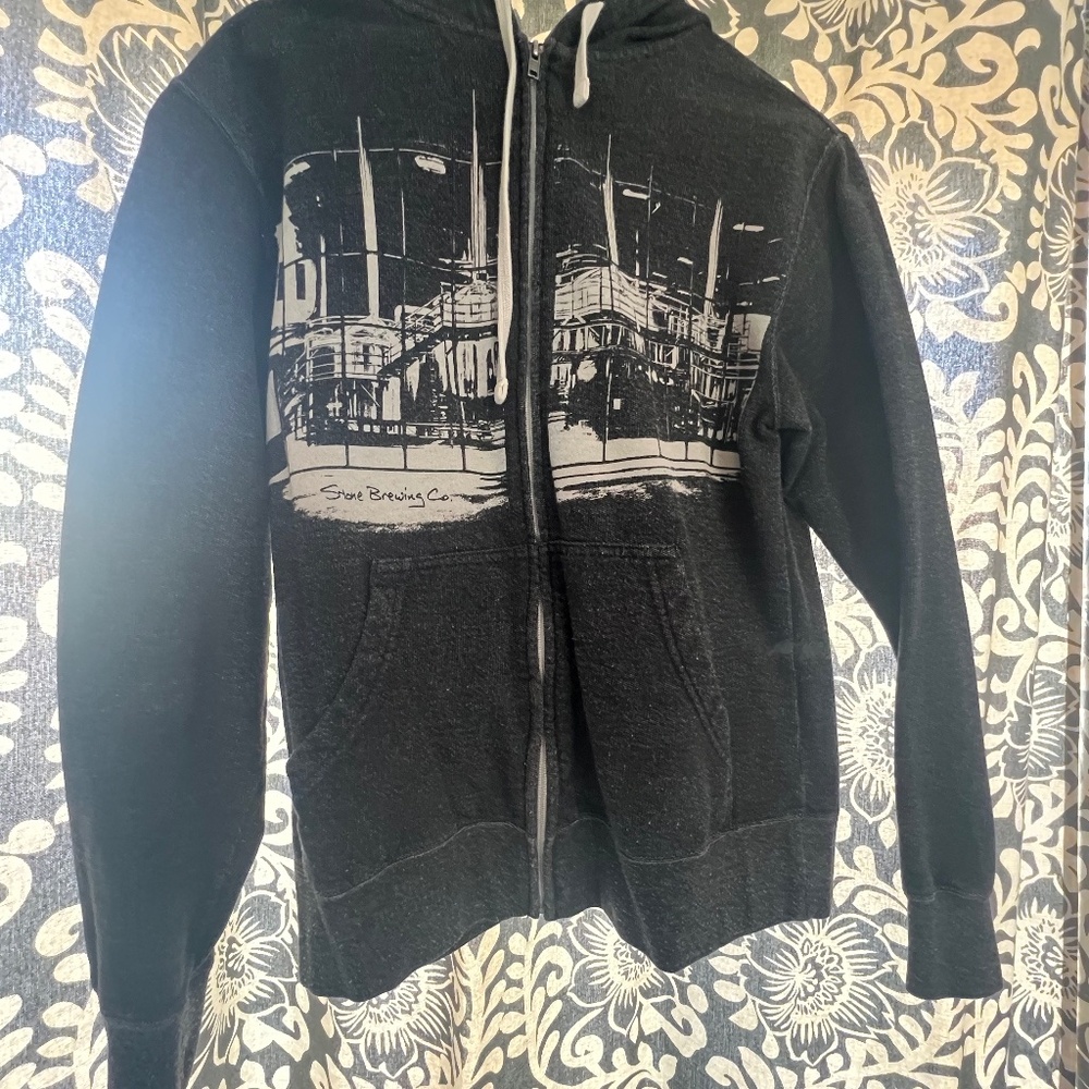 Stone Brewing Sweatshirt, Mens Size Small